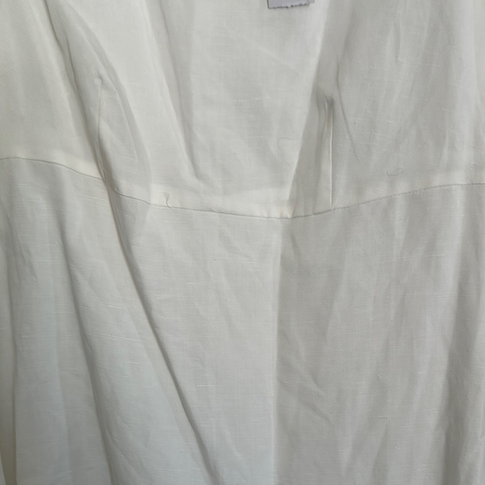 Ann Taylor Cream Puff Sleeve Sundress - Picture 7 of 8